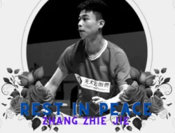 Tragisnya Saat Kehilangan Bintang Badminton Zhang Zhie Jie