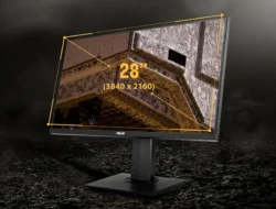 ASUS TUF Gaming VG289Q: Monitor 4K Teknologi HDR Panel IPS